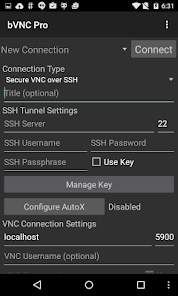 bVNC Pro: Secure VNC Viewer v5.1.1 build 115118