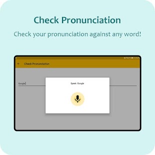 English Pronunciation - Text t Screenshot