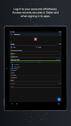 mSecure - Password Manager 9