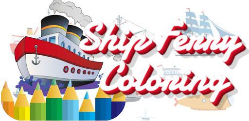 Android application ferry coloring game screenshort