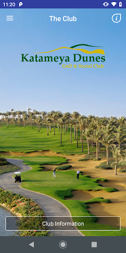 Android application Katameya Dunes screenshort