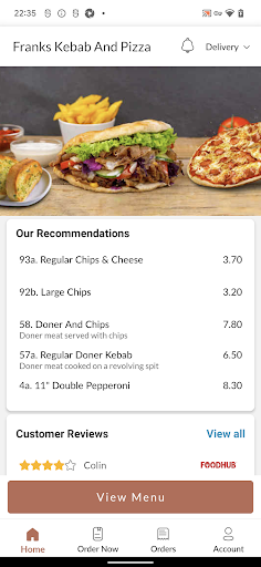 Franks Kebab And Pizza Screen 2