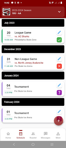 GameBeast Hockey Screen 2