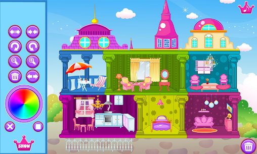 Princess doll house For PC installation