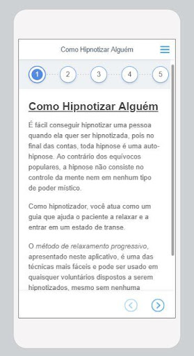 Como Hipnotizar Alguém Screen 2