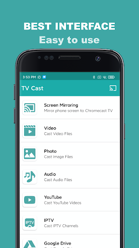 Smart TV Cast Screen Mirroring Screen 2