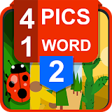 The New: 4 Pic 1 Word icon