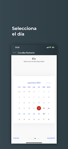 Cavalier Barbería Screen 2