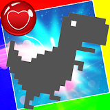 Dino T-Rex Super Chrome Game icon