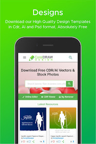 Screenshot 2 CorelDraw Design Templates android