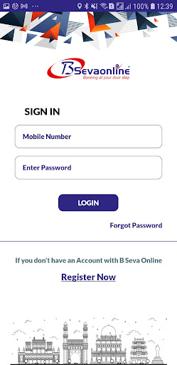 B Seva Online Screen 2