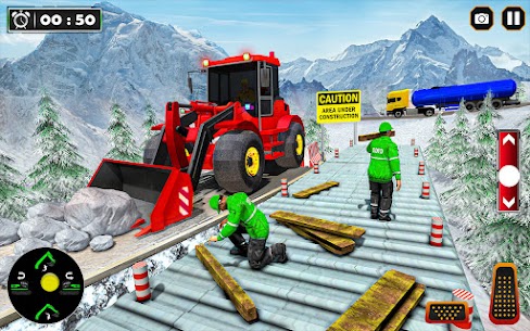 لعبة محاكاة شاحنة الثلج: ألعاب جديدة 2021 5