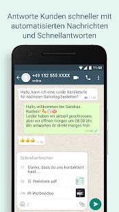 WhatsApp Business Screenshot