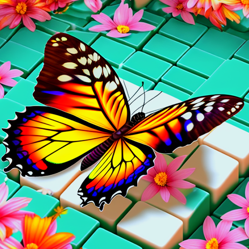 Mahjong Solitaire Butterfly logo