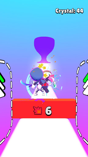 Android application Wall run screenshort