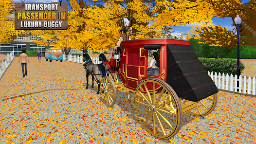 Captura 3 juego de taxi caballo volador android