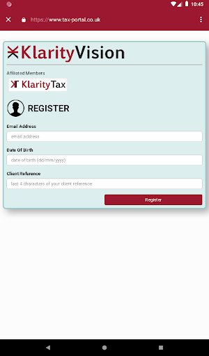 Klarity Tax Screen 2