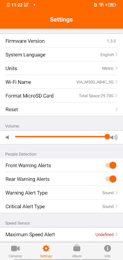 Android application VIA WorkX screenshort