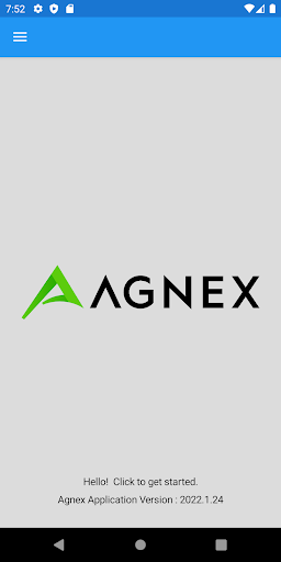 Android application Agnex screenshort
