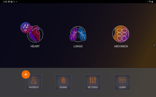 Android application Kosmos Ultrasound screenshort