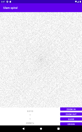 Ulam spiral Screen 3