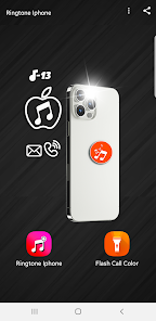 Captura de Pantalla 16 tono de iphone flash llamada android