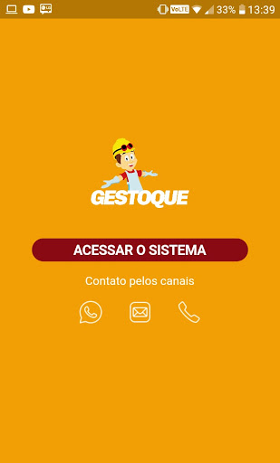 Android application GESTOQUE - SOLDAMAQ screenshort