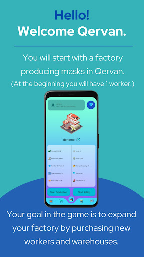 Android application Qervan - Manage Your Factory screenshort