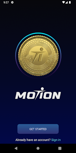 Android application THE MOTION screenshort