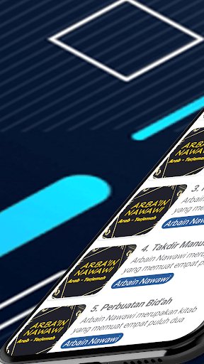 Android application Arbain Nawawi dan Terjemah screenshort