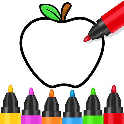 Toddler Coloring Book For Kids logo