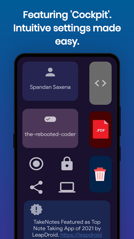 #6. Take Notes: Notes made Easy! (Android) 由: One Silicon Diode