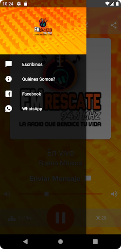 Fm Rescate 94.1 Mhz Screen 2