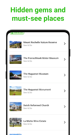 Franschhoek SmartGuide Screen 3
