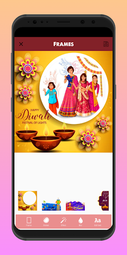 Happy Diwali Photo Frames 2023 Screen 2