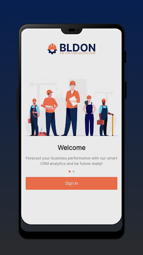Android application BLDON screenshort