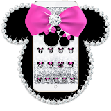 Diamond Minny Bow Theme Wallpaper icon