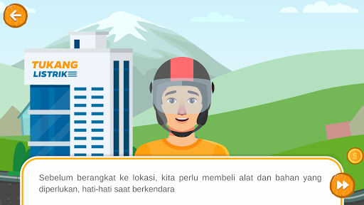 Tukang Listrik Naik Motor Screen 3