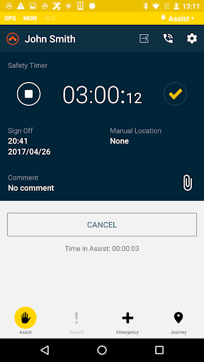 SafetyAware Screen 2
