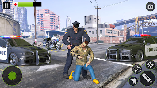 US Police Moto Bike Games Screen 2