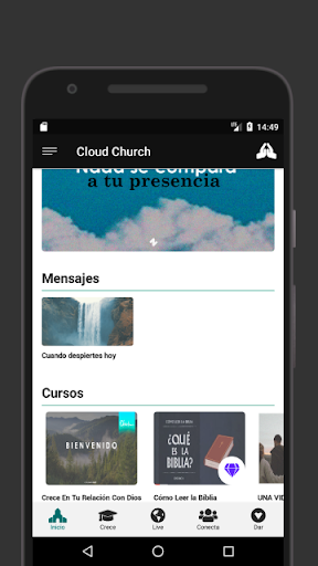 Cloud Church Screen 2