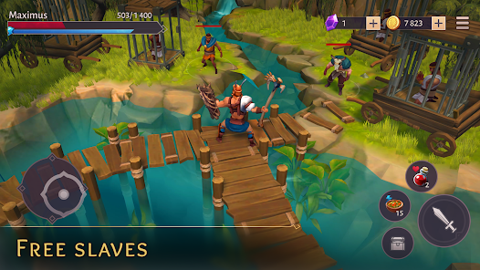 Gladiators Survival in Rome v1.31.1 MOD APK (Menu, Unlimited Gems, God Mode) Gallery 10