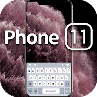 Тема для клавиатуры Gold Phone 11 Pro