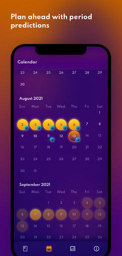 WeThrive - Period Tracking Screen 3