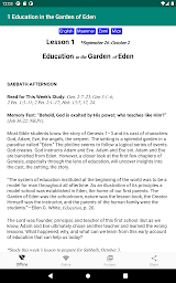 Adult Sabbath School Lesson