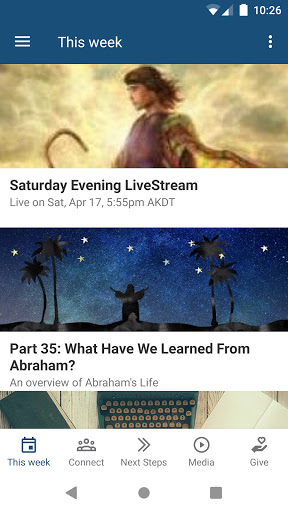 Android application Riverside Community Church- AK screenshort