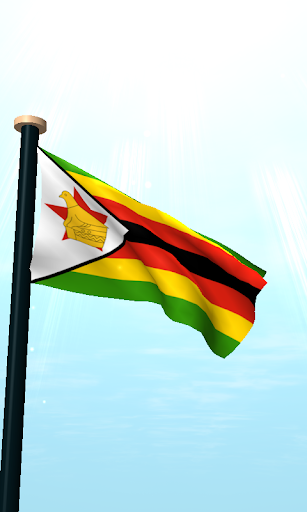 Zimbabwe Flag 3D Wallpaper Screen 2