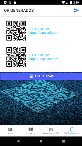 QR-SCANNER Screen 3