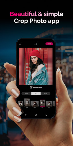 Android application Essential Photo Crop Resizer screenshort