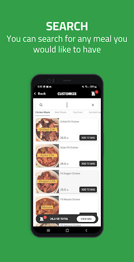 The Fitness Meals Screen 2